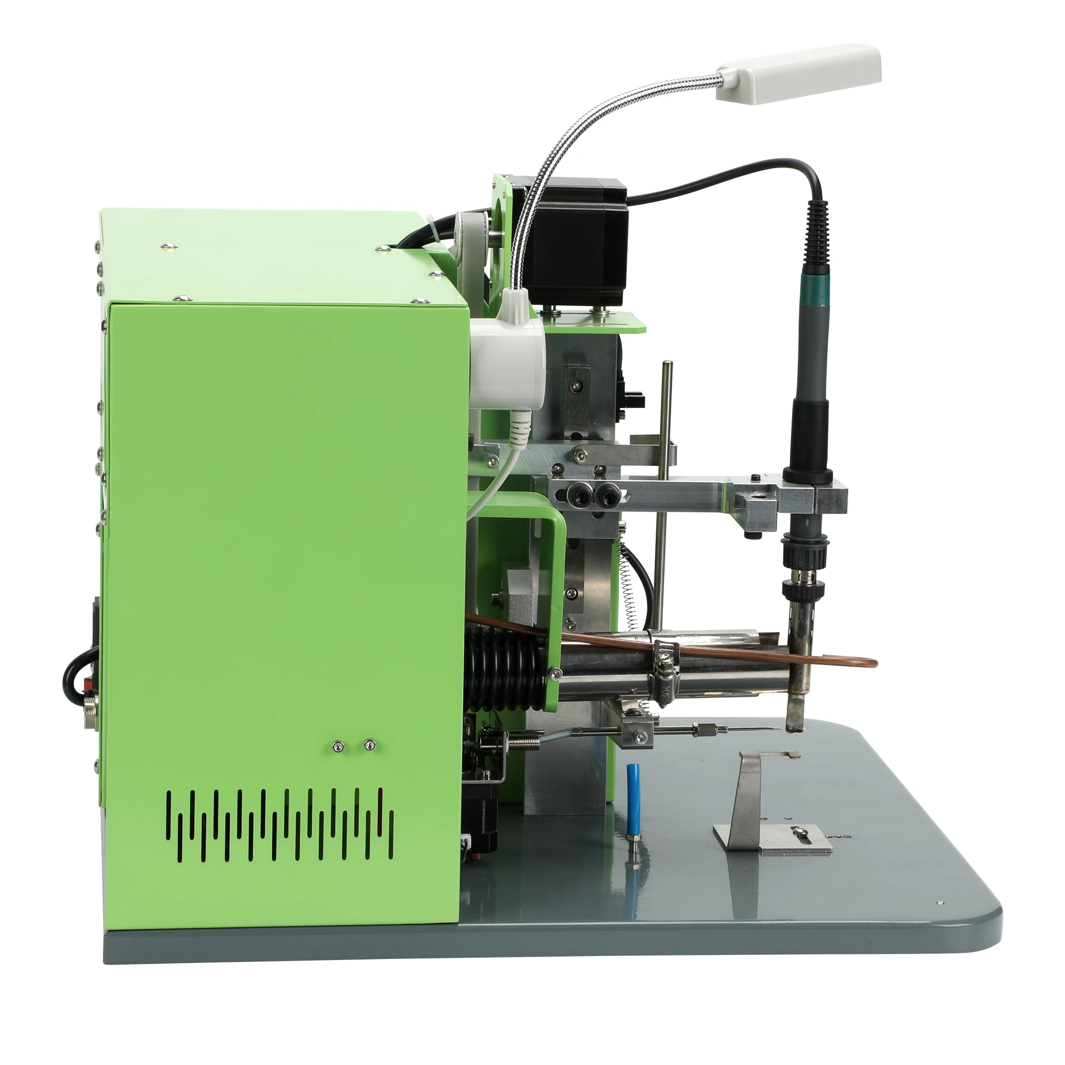 

Hot Sale Automatic Servo Automatic 5 Wires Wire Stripping Crimping Tinning Machine Wire Soldering Machine