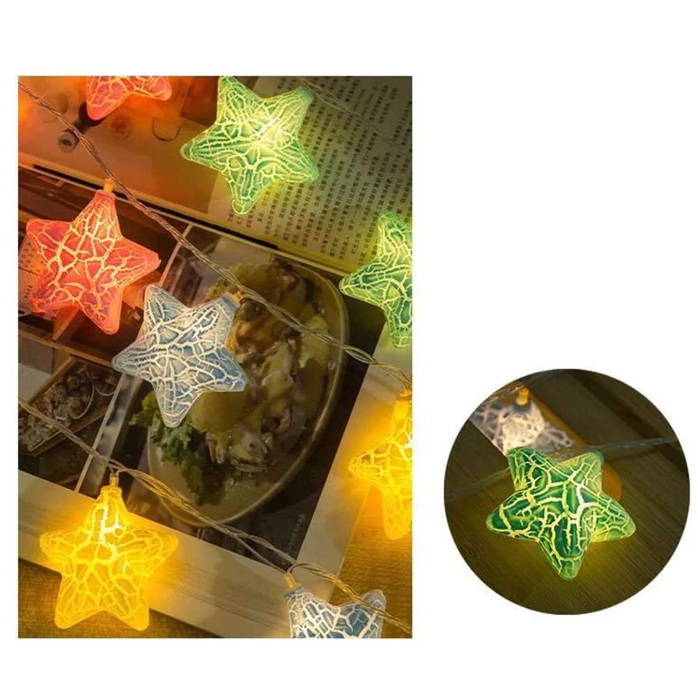 أضواء سلسلة على شكل متصدع 1.6 متر أضواء خرافية Led للمنزل والحديقة وحفلات عيد الفصح للاستخدام الداخلي والخارجي #5