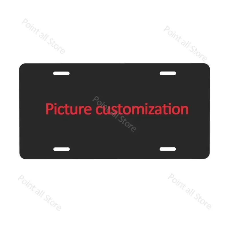 Customized Personalized Decorative Metal License Plate