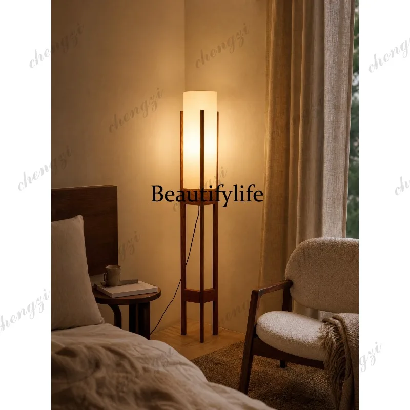01A Vintage-style living room sofa floor lamp, vintage Zen tea room, Japanese vintage lighting