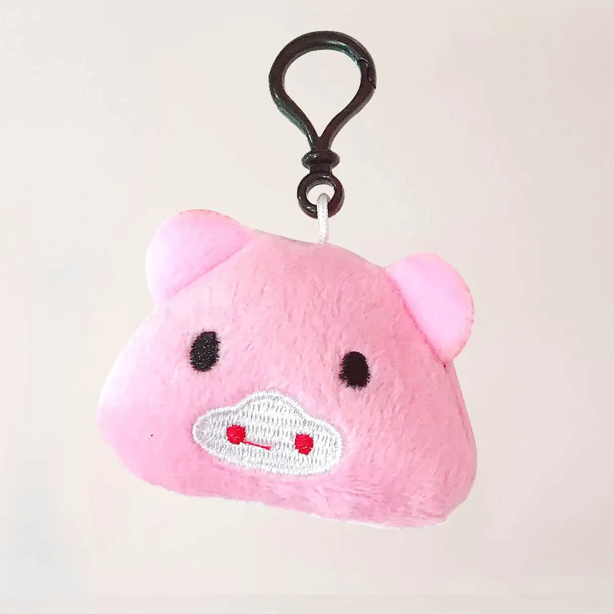 

3pcs Pink Pig Keychain Keyring Bag Hanging Decoration Creative Gift For Women Kids Birthday Christmas Party Favor Pig Key Chain