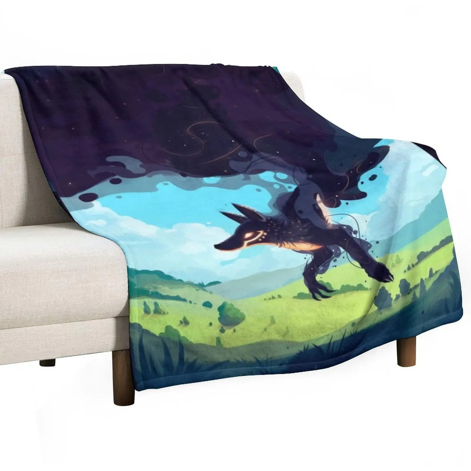 

The night bringer Throw Blanket Weighted Moving Blankets