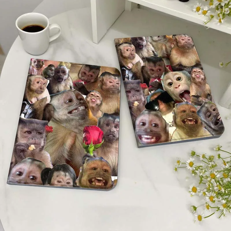 

Funny Monkey Face Cartoon Gift Tablet Case For Samsung Galaxy Tab S7 S8 S9 S10 FE Lite