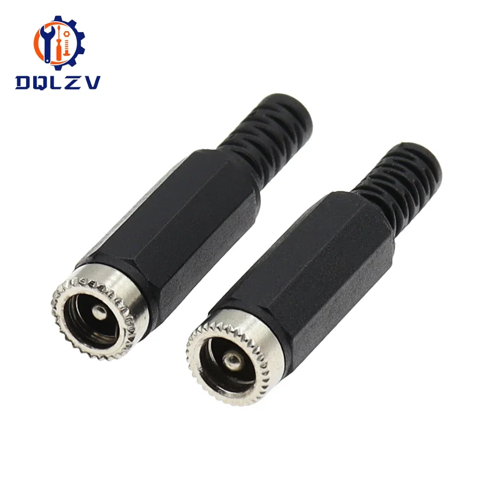 DC Power Male Jack 5.5X2.5MM 5.5X2.1MM Power Adapter Connector For Socket Repairs Tool 5.5*2.1mm 5.5*2.5mm