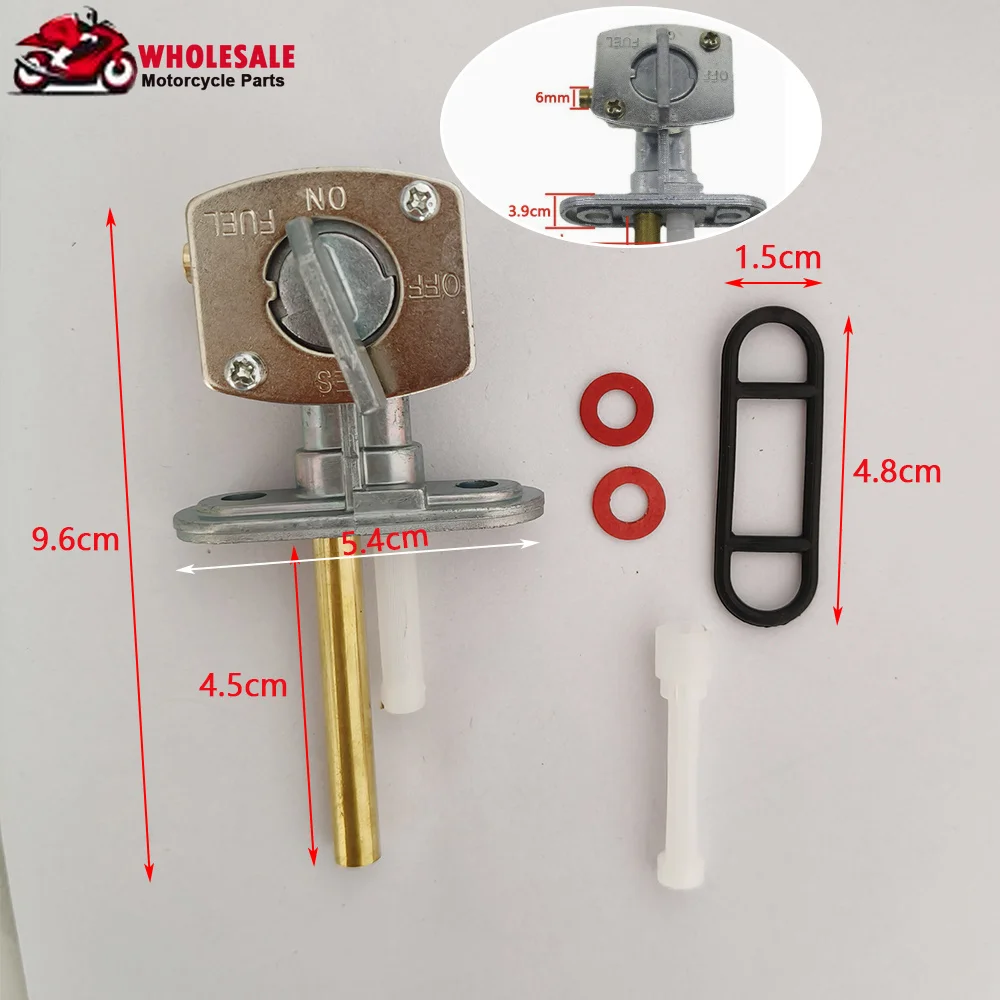 1pc Fuel Vavle Petcock Shut Off Tank Switch For Yamaha XT350 Moto-4 YFM200 YFM225 YFM250 Bruin Bear Tracker YFM 200 225 250 350