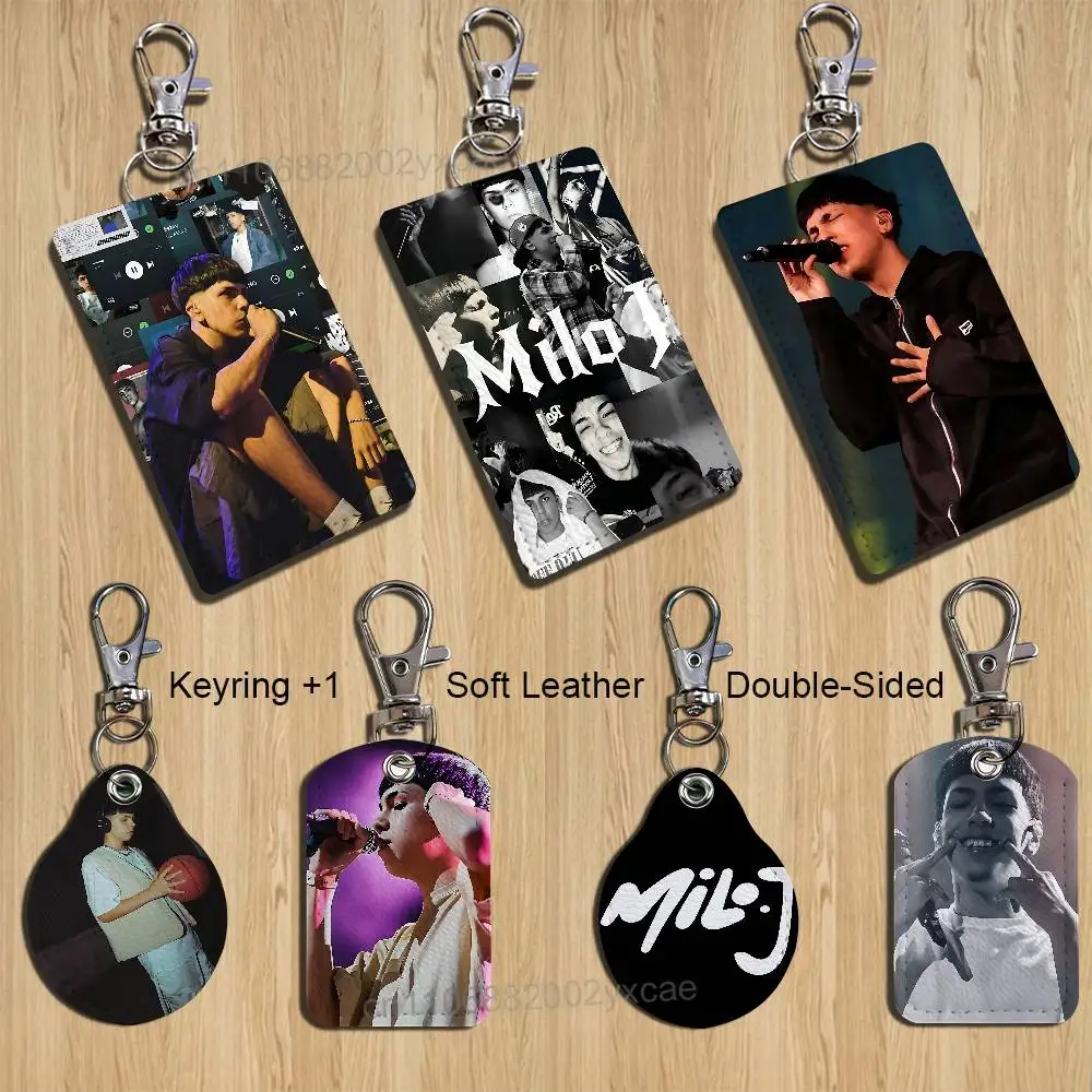 

La Vida Era Mas Corta Milo J Holder For Bank Business Work Card Holder Student Card Case Bus Card Keychain