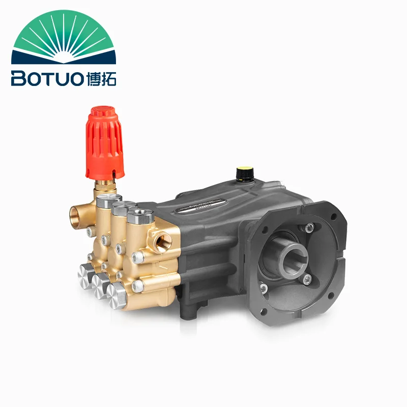 BKF Series 23.1-34.1L/min 6.1-9gpm 150 Bar Brass Head Triplex Plunger Pump for Spraying and Cleaning Applications