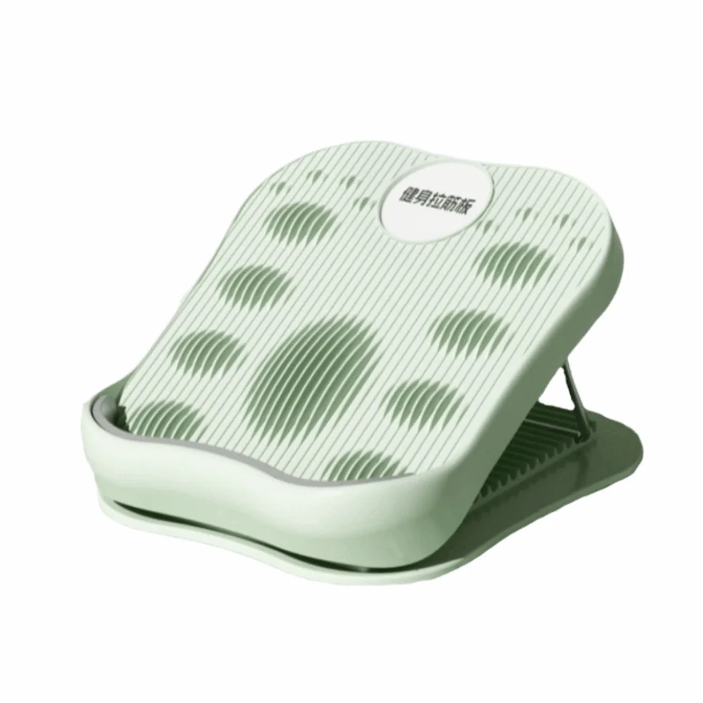Solid Color Stretch Board with Counter Adjustable Incline Calf Stretcher Multi-Angle Adjustment Triangular Structure