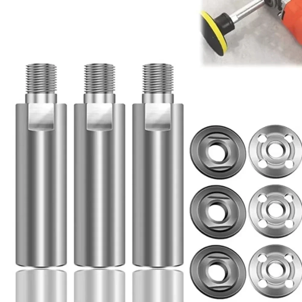 

Angle Grinder Extension Connecting Rod Threaded Adapter Rod Polishing Pads Grinding Rod Polishing Machine Parts