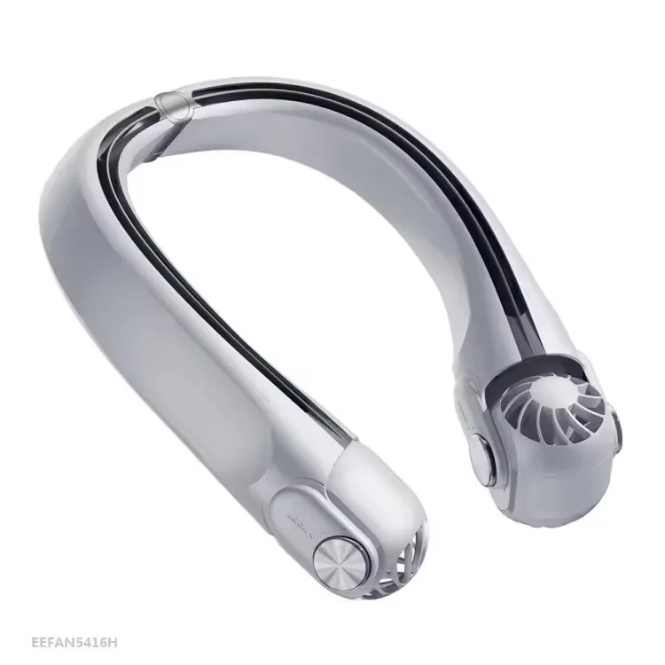 

Suitable for2025 New Release Neck Hanging Small Fan Portable Wearable USB Charging Large Wind for Summer Kitchen Cooling Dormito