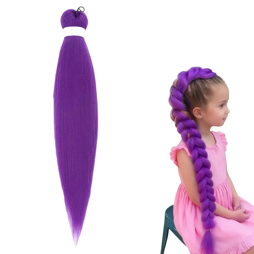 

26-дюймовое длинное прямое наращивание волос, естественный вид, костюм на Хэллоуин, косплей, синтетическое плетение, наращивание волос