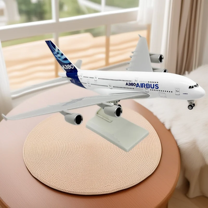 

1/240 Scale 30cm A380 Prototype Airbus Model Diecast Resin Aircraft Miniature Airplane Model Aviation Lover Collection Gift