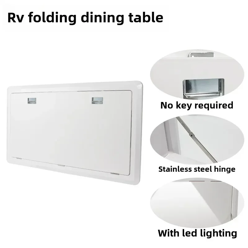 FORRV folding dining table RV modification accessories trailer outdoor with lights external rollover dining table external hangi