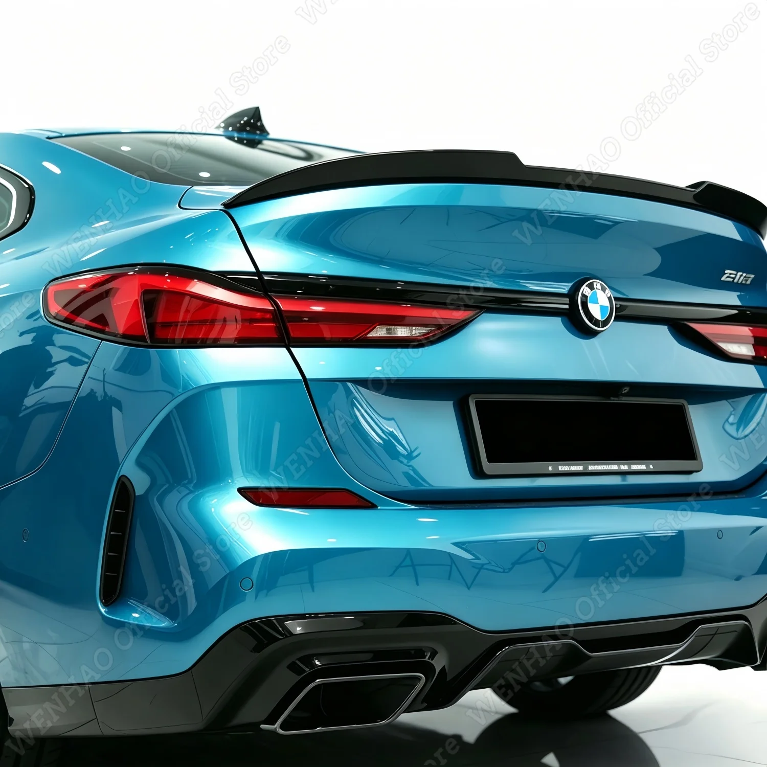 

For Bmw 2 Series F44 4 Door Gran Coupe 216i 218i 220i 2020 2021 2022 2023 Rear Trunk Spoiler Spiltter Wing M4 Style Tail Wing