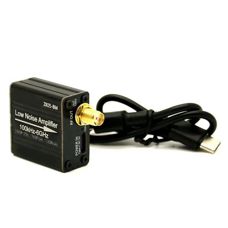 ABMF-LNA RF Power Preamplifier Module 100Khz-6Ghz/10Ghz 20Db High Gain LNA Low Noise Amplifier ZK05-BM