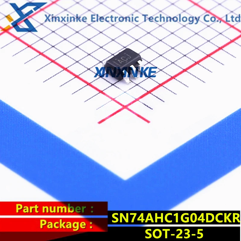 SN74AHC1G04DCKR Mark:ACJ AC* SOT-23-5  Inverters Single Logic ICs One-way Reverser Gate Brand New Original