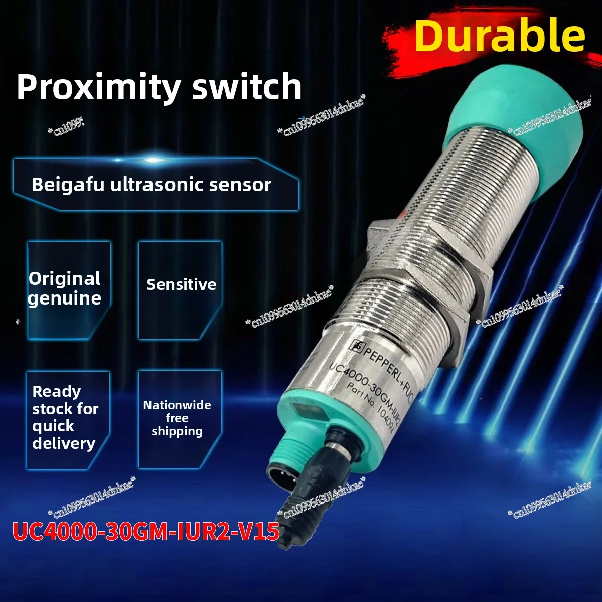 Ultrasonic Sensor UC4000-30GM-IUR2-V15 UC2000-30GM-IUR2-V15