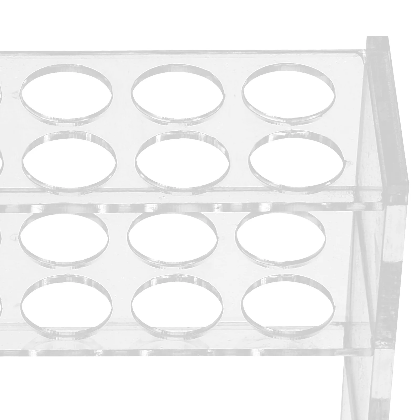 

Test Tube Holder Tube Holder 6 Slots Durable Reusable Rack Laboratory Storage Organizer Test Tubes Rack