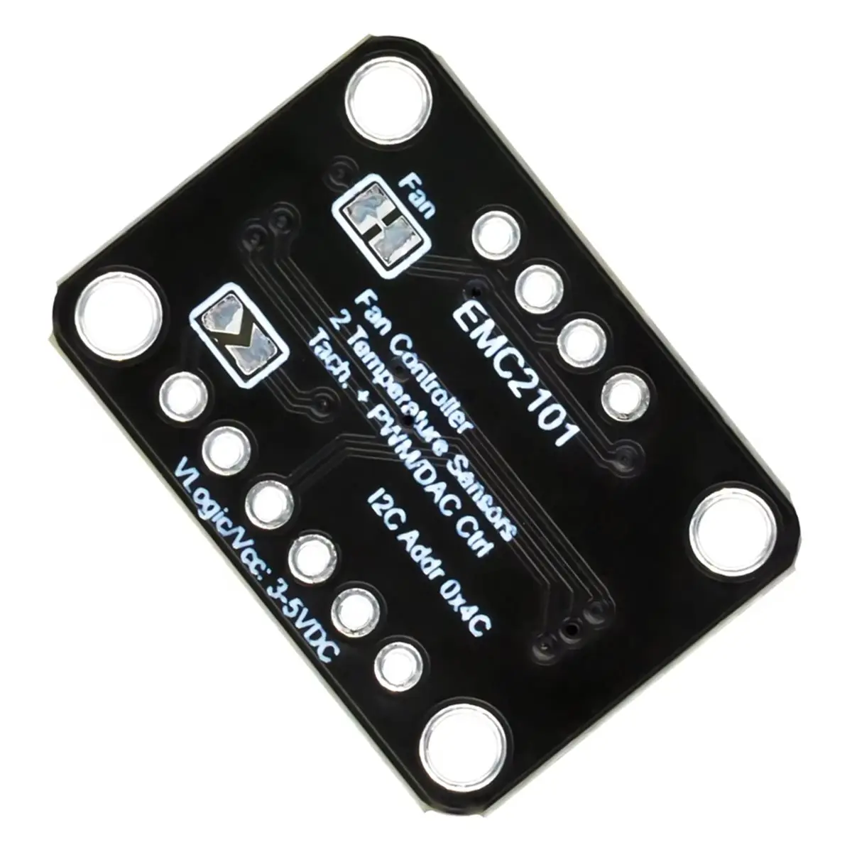 EMC2101 PC Fan Controller Temperature Sensor Temperature Monitoring PC Fan Controller for Computer Cooling System