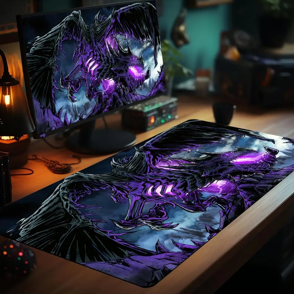 

Fantasy Demon Dragon MTG Playmat Magic Card Battle Mat Non-Slip Durable Stitched Edge tapete magic mtg Tabletop playmat card mat