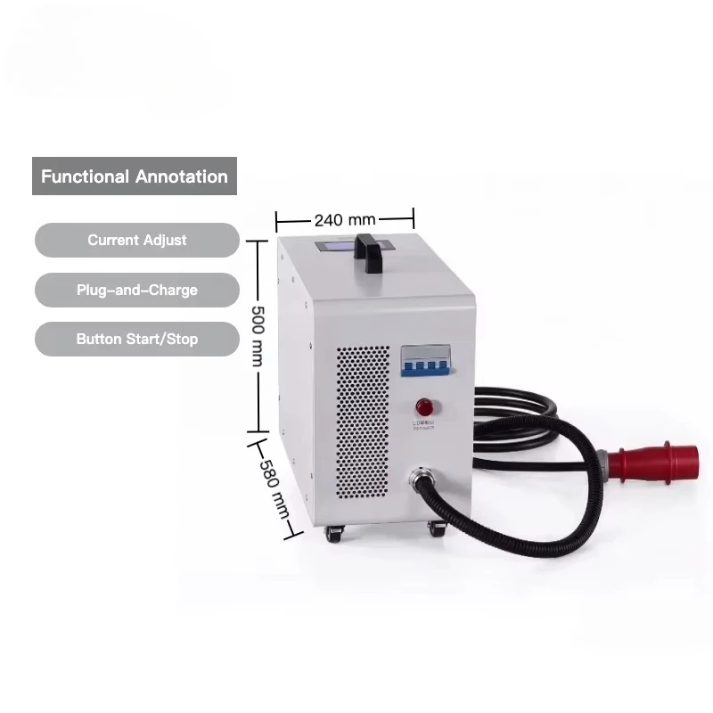 Portable DC EV Charger 20kW 30kW 40kW High Power Mobile Fast Charging Station Factory Direct Supply