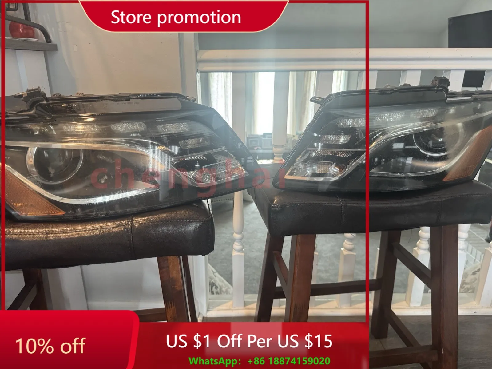 

Адаптивные фары Audi Q5 2012 года