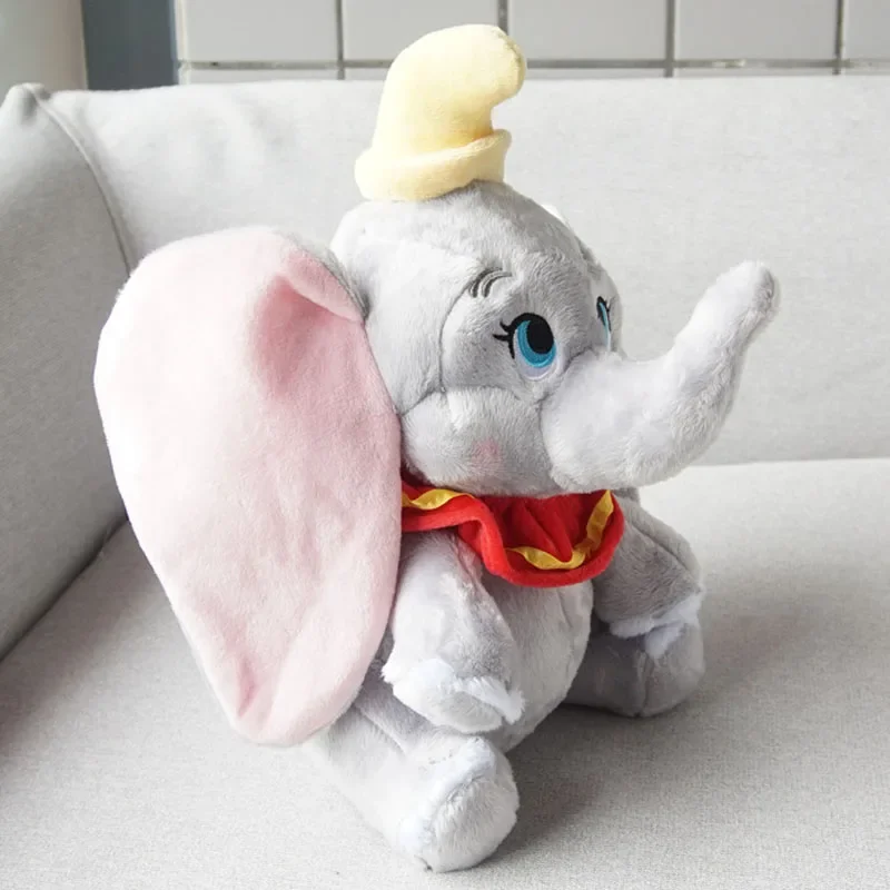 Película de dibujos animados de Disney, muñecos de peluche Dumbo, juguetes para bebé, elefante volador, Animal Dumbo, juguetes de peluche suaves, regalos de Navidad para chico, regalo de cumpleaños