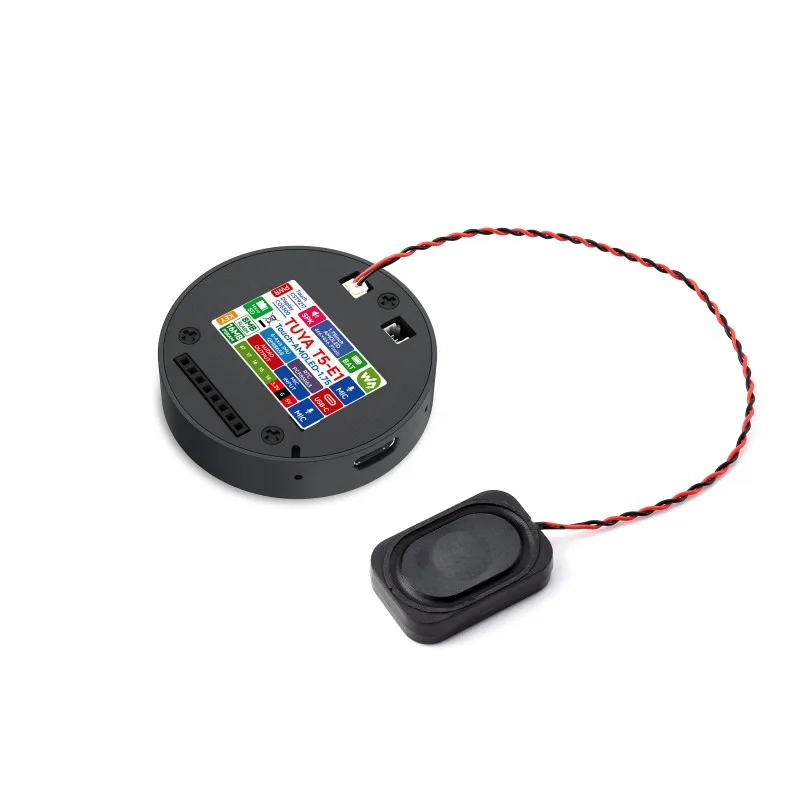 

Tuya T5-E1 1.75inch AMOLED Round Development Board, QSPI Supports Multiple AI Large Models, All-In-One Touch Display
