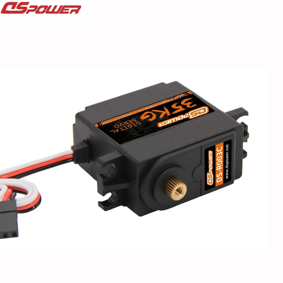 DSpower 35KG 180/300 Graden Metal Gear Waterdichte Digitale Servo voor 1/8 1/10 RC Auto Crawler Vliegtuig robot Boot TRX4 TRX6 Scx10 Deel