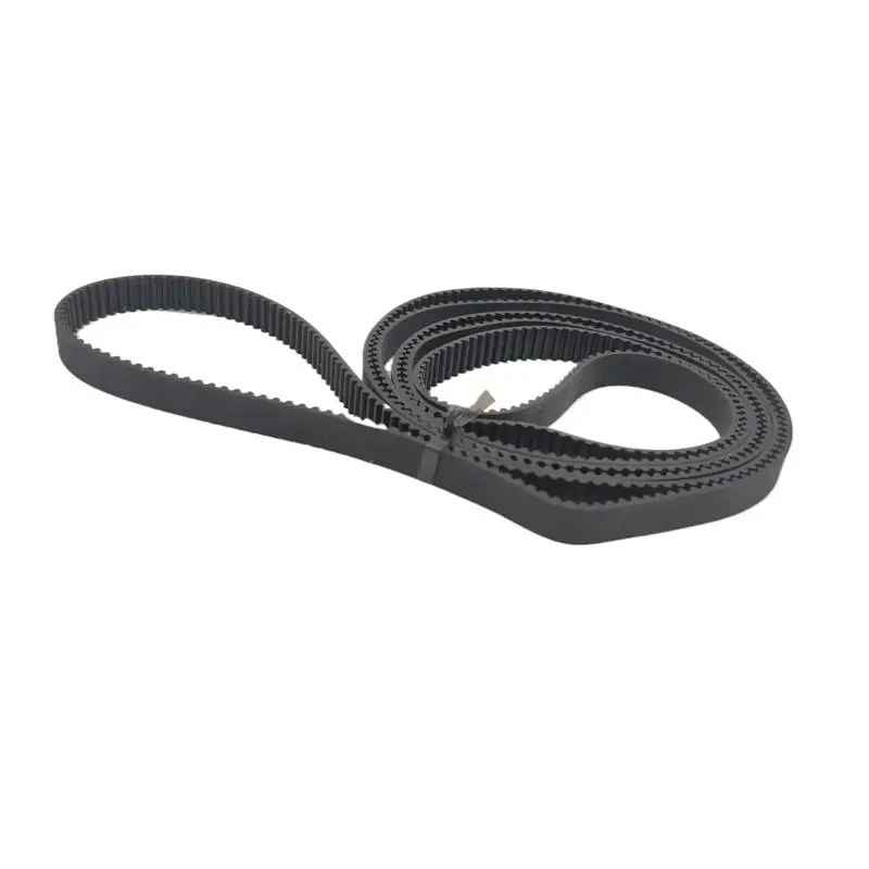 S2M 160 Synchronous Belt S2M-6 Closed-loop Rubber Timing Belts Width 12mm 8mm 15mm STD Black Timing Belt Length 160mm