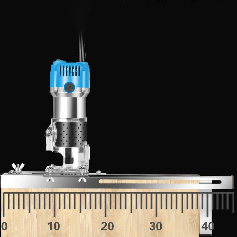 Houtbewerking Trimmen Machine Twee-In-Een Onzichtbare Verbinding Bevestiger 2-In-1 Sleuf Machine Beugel Hout Snijmachine