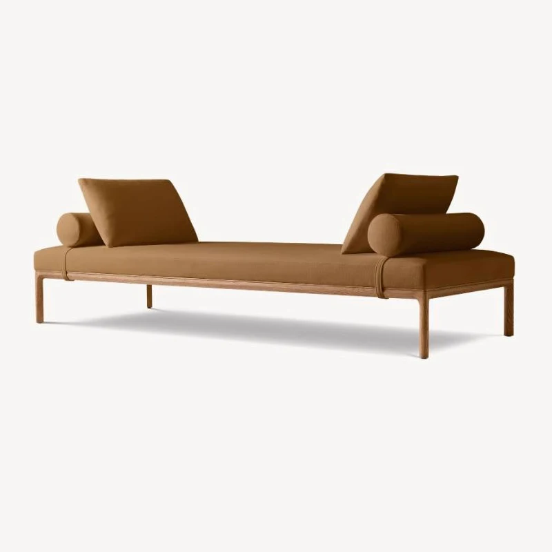 

A Solid Wood Bed End Stool Post-modern Simple Bedroom Bed Bed Hat Stool Foyer Shoe Stool Cloth Soft Bag Long Bench