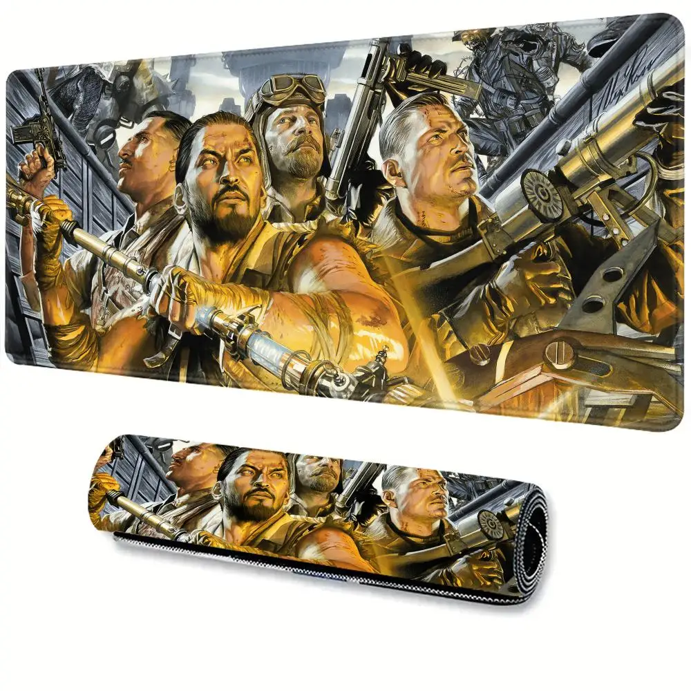 

Hot Call of Duty Zombies Gamer Desk Mat HD Anime Mouse Pad Rubber New Mouse Gamer 3 mm High-end E-sports Keyboard Mat