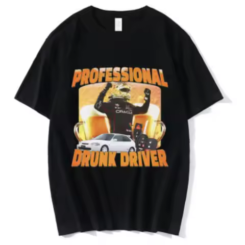 Professional Drunk Driver Funny T Shirt