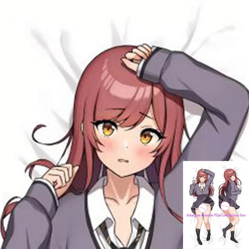 

Dakimakura Anime Pillow Cover Beautiful Girl Double Sided Print 2Way Bedding Festival Gifts Gifts