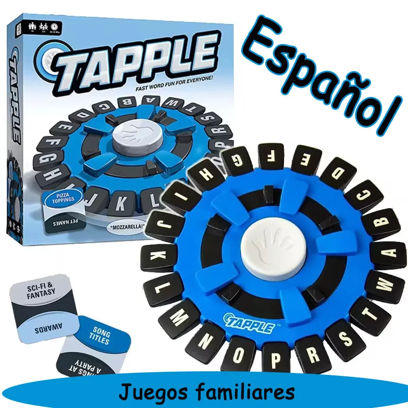 Juego De Palabras De Ritmo Rápido, Juego De Mesa Familiar, Juego De Aprendizaje Para Todas Las esquinas