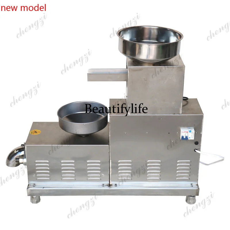 Máquina Prensa de Aceite Comercial para Semillas Comestibles (Colza, Sésamo, Cacahuete, Girasol, Semilla de Té) con Capacidad de 25-30 kg/hora DD182