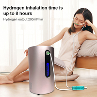 Hydrogen Inhalation Machine 300ml/Min Hydrogen Water Generator 99.99% High Purity Low Noise H2 Inhalation SPE/PEM Suyzeko 2023