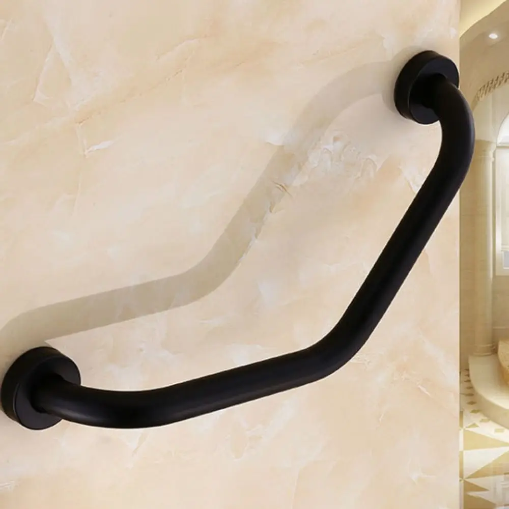 Non-slip Safety Support Grab Bar Sturdy Durable Bathroom Armrest Drilling Installation Stainless Steel Shower Handle