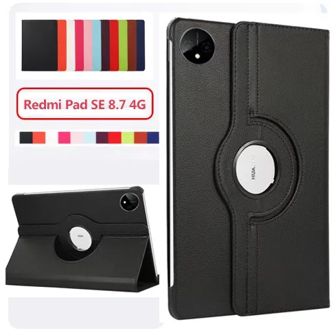 

Чехол-подставка с вращением на 360 градусов для планшета Xiaomi Redmi Pad SE 8,7 4G SE 11 дюймов Pad10.61 Xiaomi Pad 6 6Pro 5 5Pro 11 дюймов