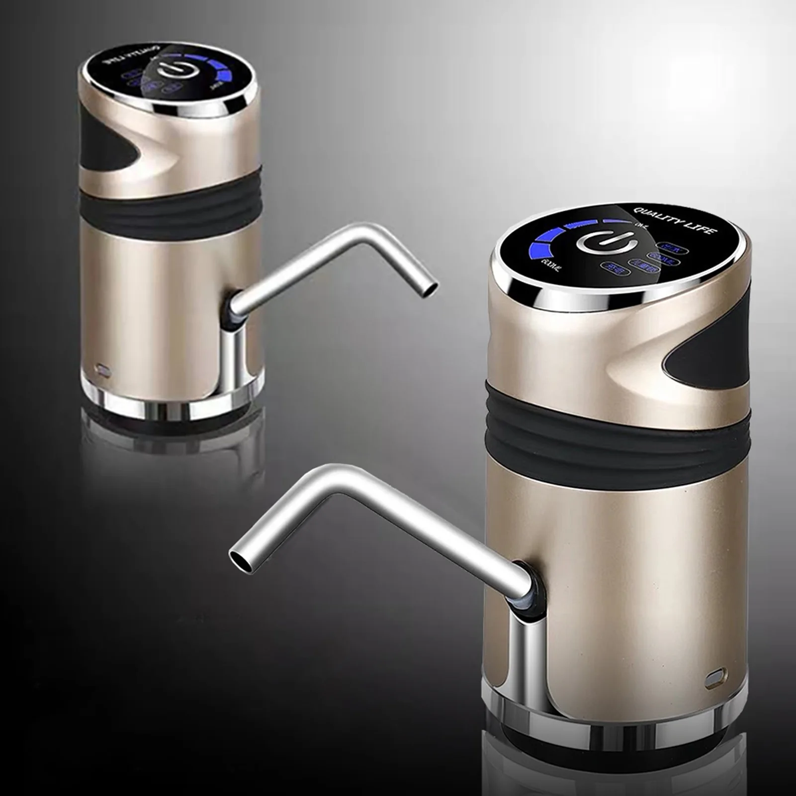 

Автоматический электрический водяной насос, диспенсер, галлонная бутылка, переключатель для питья, зарядка через USB, насос для питьевой воды для домашнего офиса