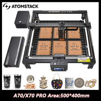 Atomstack X70 A70 Pro 360W Laser Cutting Machine CNC with Air Assisted Auto Focus Wood Metal Granite Acrylic Engraving Machine