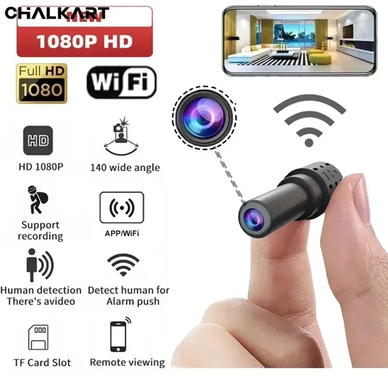 New Mini WiFi Camera HD 1080P Indoor Monitor Security Protection Home Baby Video Surveillance IP Cam Audio Recorder 2024 New