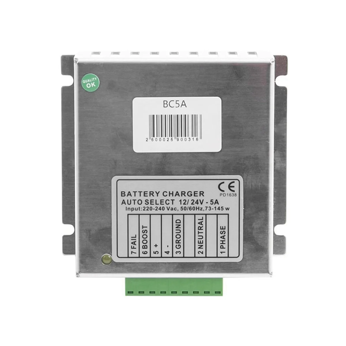 N10R BC5A 12V/24V Generator Auto Intelligent Battery Charger Module Float Chargers Circuit Design Adapter Generator Parts