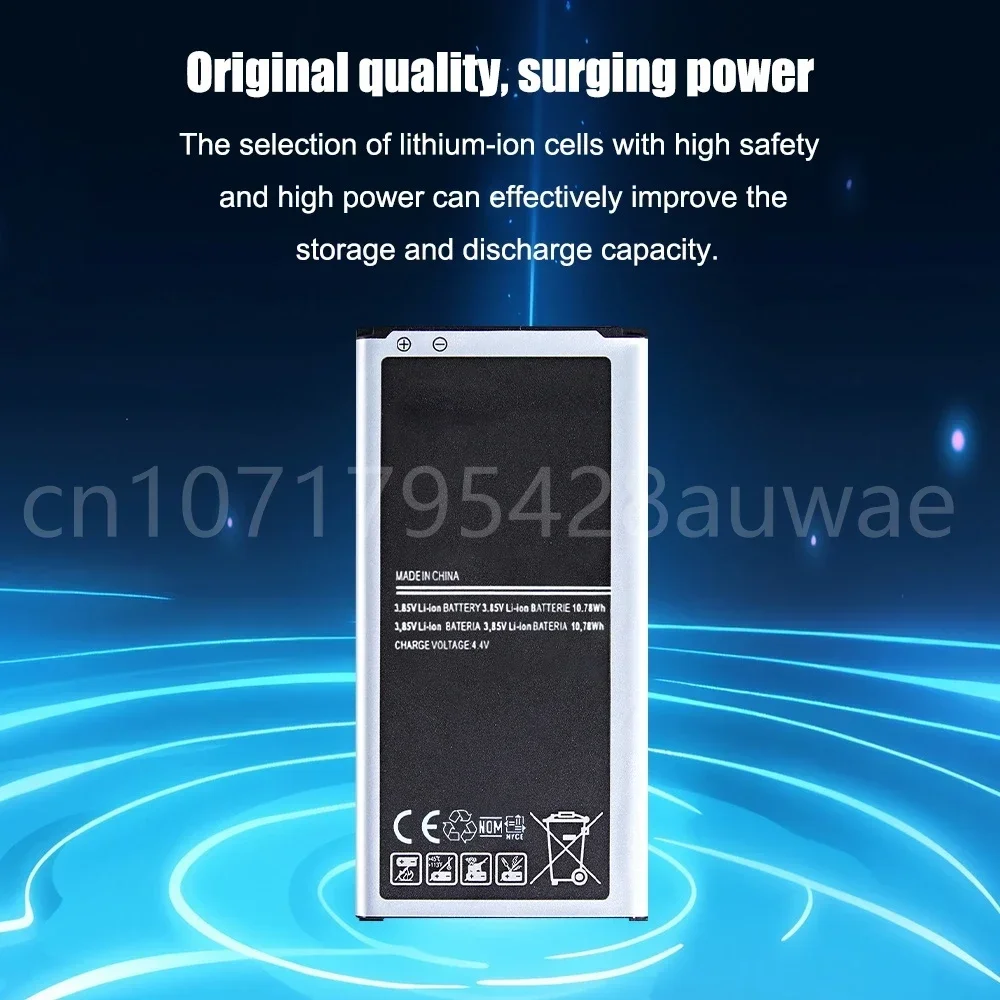 For Samsung S5 Battery for Galaxy S 5 SM G900 G900S G900I G900F G900H 2800mAh EB-BG900BBE Replacement Battery EB BG900BBE