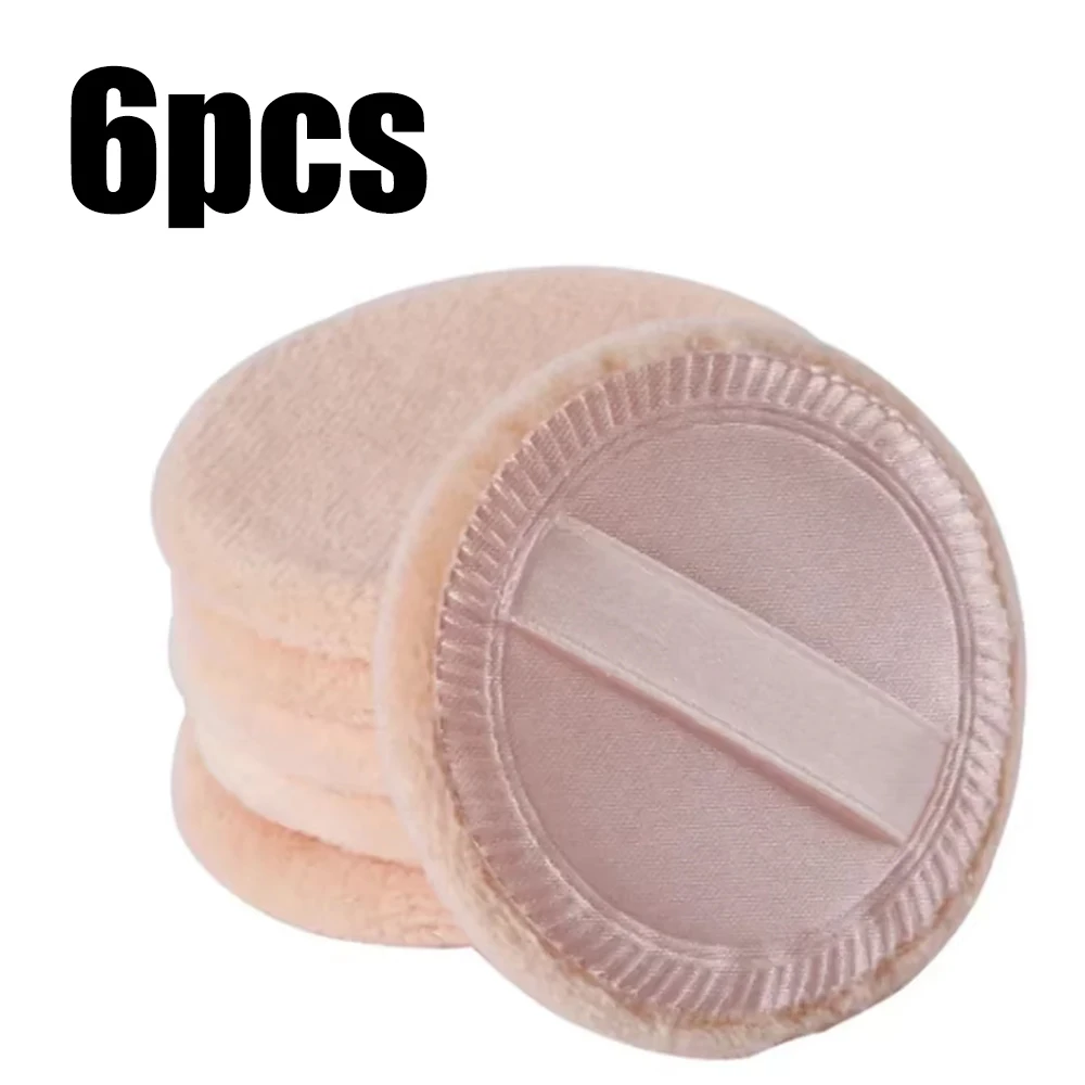 6pcs Makeup Blender Beauty Sponge Cosmetic Puff Soft Foundation Powder Sponge Puff Women Facial Make Up Accessories Beauty Tools