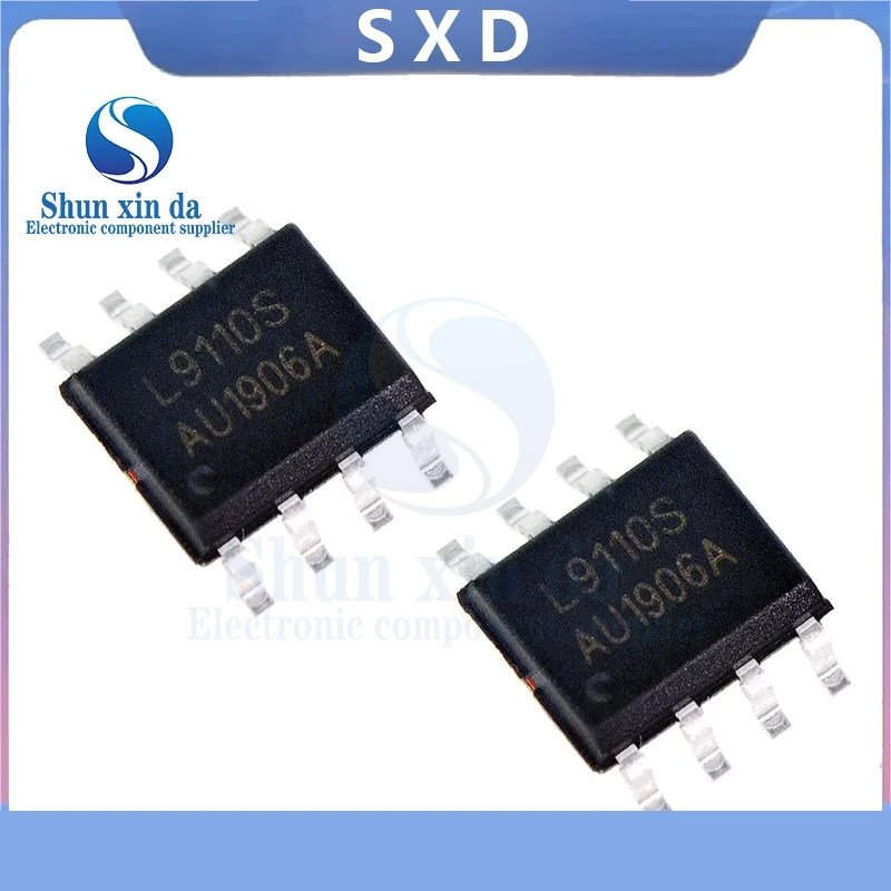 10PCS L9110S L9110 SOP-8 Full Bridge Drive Toy car stepper Motor Drive Pulse Electromagnetic Valve Drive Chip SMD IC