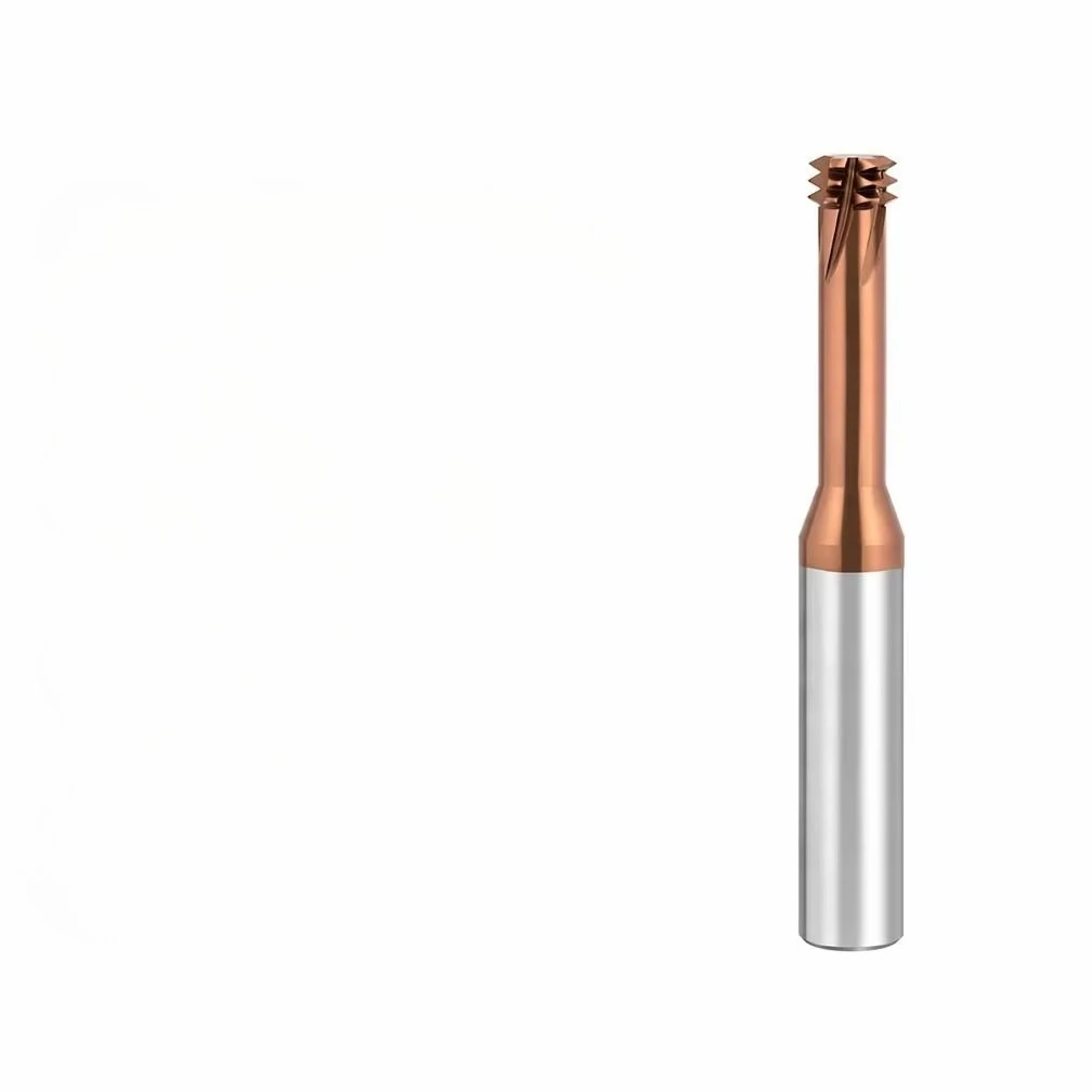 Universal 3-Flute Tungsten Carbide Thread Milling Cutter 60HRC for CNC, General Purpose Metric Thread Mill M1-M24 Set OEM