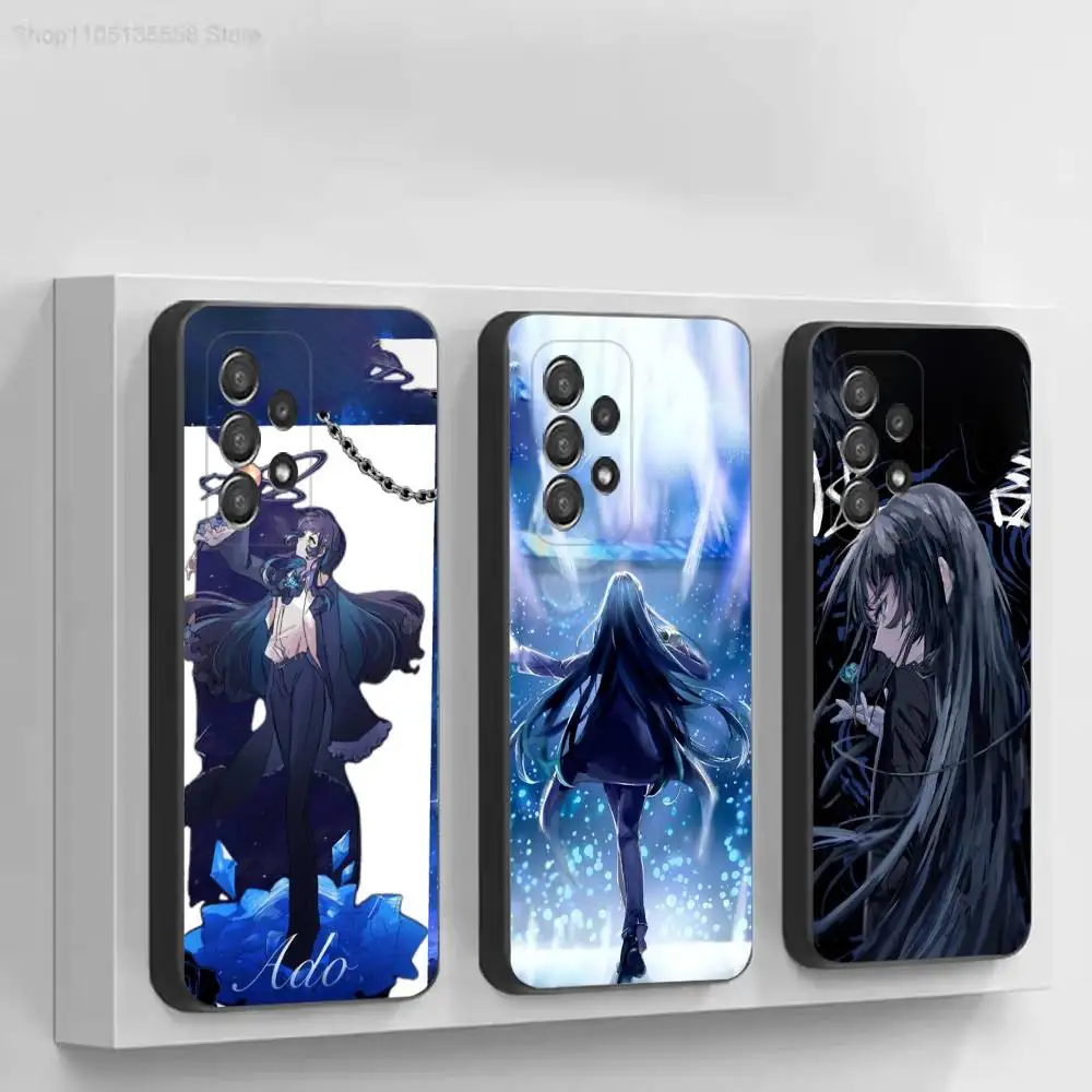A-Ado Singer Hot Black Soft Protective Case For Samsung Galaxy S26 S25 S24 S23 S22 30 21 10 9 Ultra Plus Lite FE