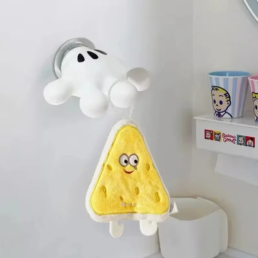Picture 7: Toothbrush holder Mickey Palm cute bathroom towel suction cup multi-function hook traceless hook data cable winder